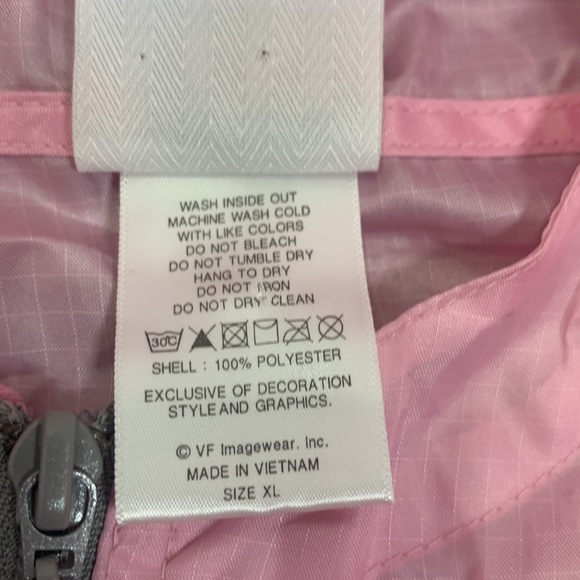 NASCAR Chaser Authentics Pink #24 Jeff Gordon Windbreaker Size XL - Picture 14 of 15